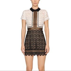 Self Portrait Felicia Lacemix Dress